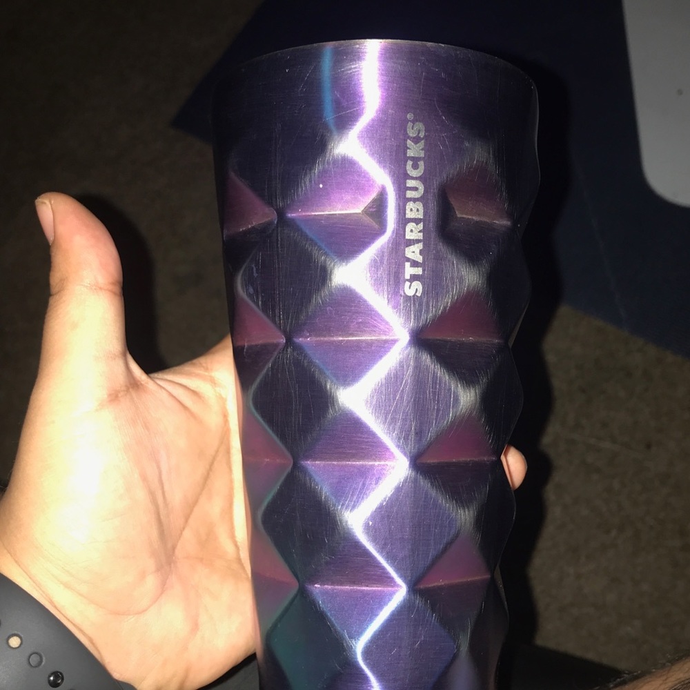 Purple Starbucks cup